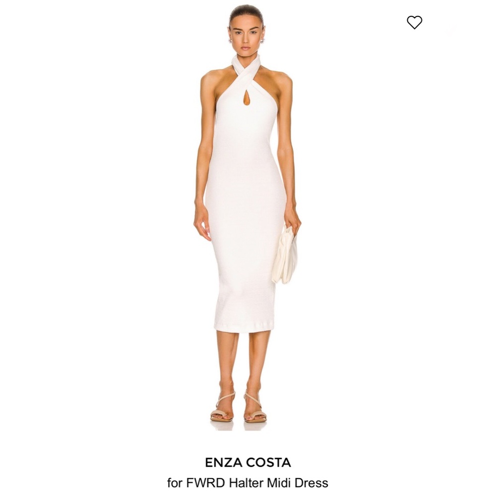 Enza Costa White Dress